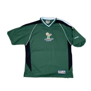 Majestic HWC Hardwood Classics MILWAUKEE BUCKS NBA Warm Up Shooting Shirt